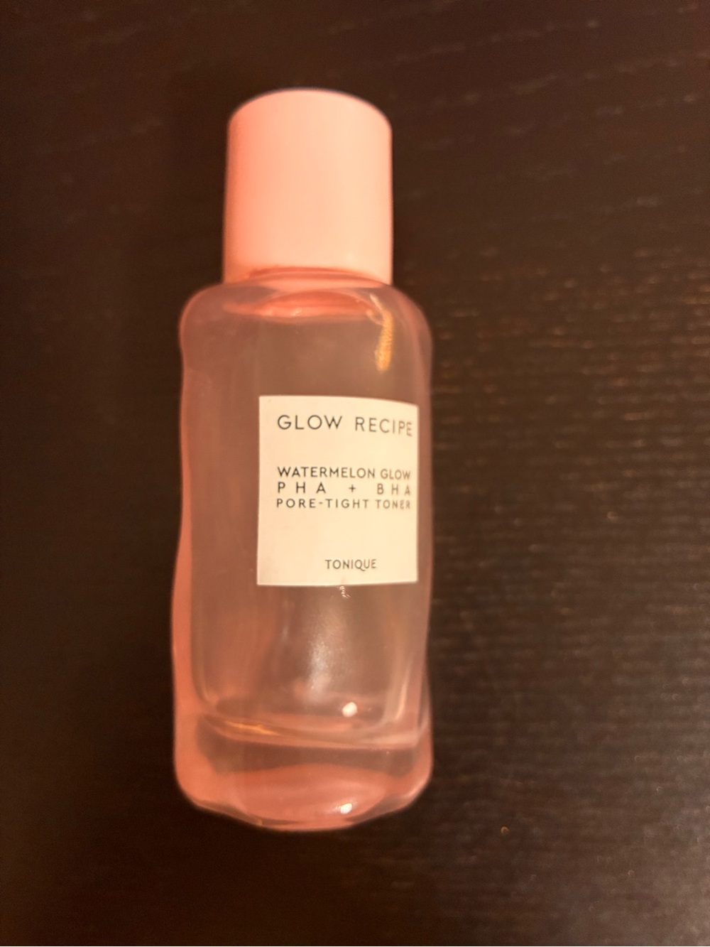 Glow Recipe Empty Toner Bottle Only in Light Pink